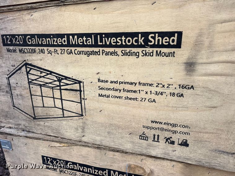 image for item ET0232 (4) Valley Pioneer MSC1220F livestock sheds