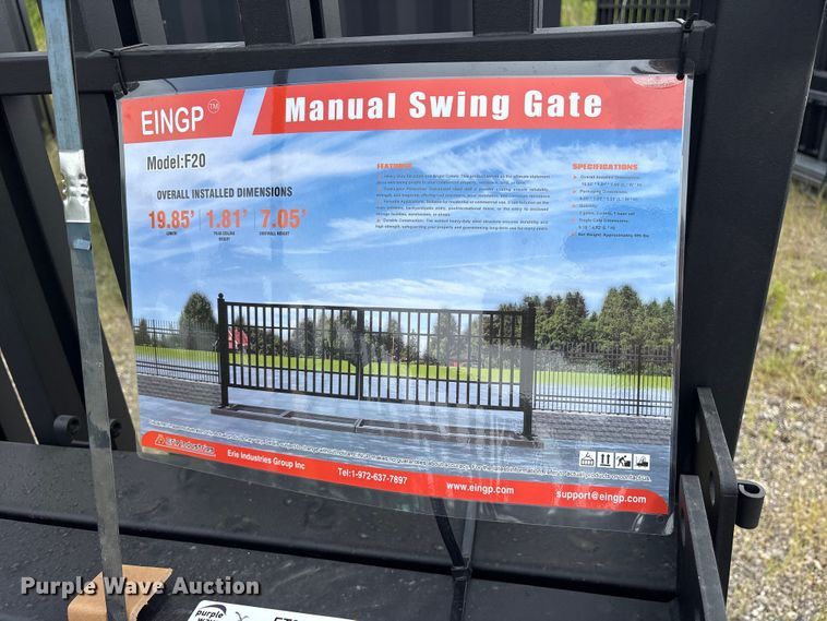 image for item ET0262 Valley Pioneer F20 gate