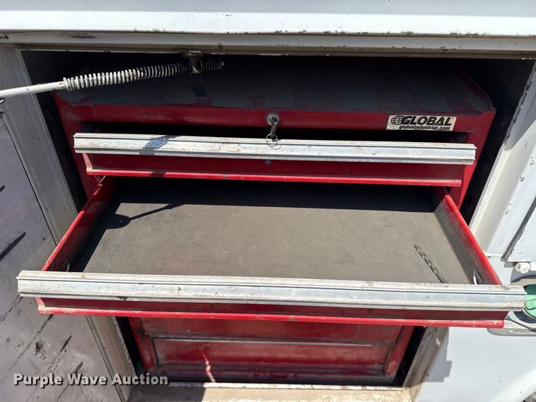 image for item ET6454 2017 Ford F350 Super Duty Ext. Cab utility bed pickup truck
