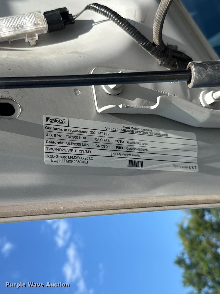 image for item ET6459 2020 Ford F250 Super Duty Crew Cab pickup truck