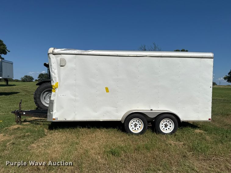 image for item ET6469 2015 Carry-On Trailer 7X16 enclosed cargo trailer