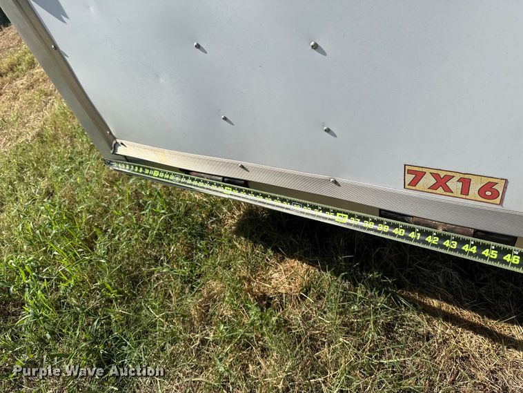 image for item ET6469 2015 Carry-On Trailer 7X16 enclosed cargo trailer