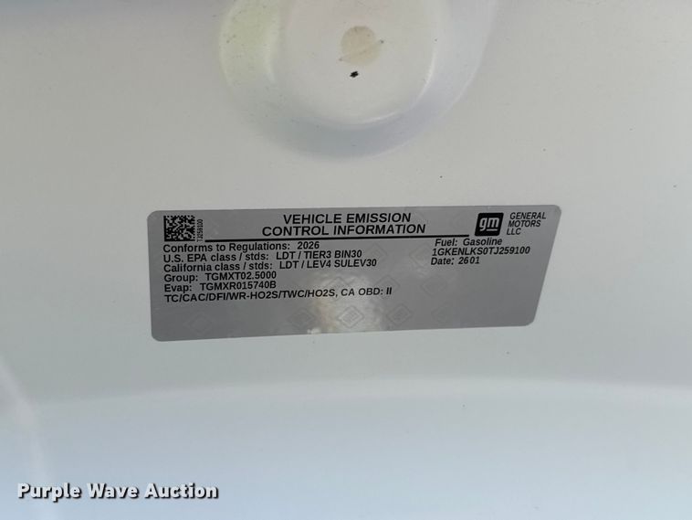 image for item ET6473 2026 GMC Acadia SUV