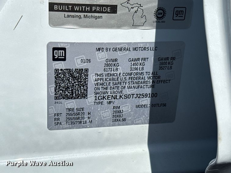 image for item ET6473 2026 GMC Acadia SUV