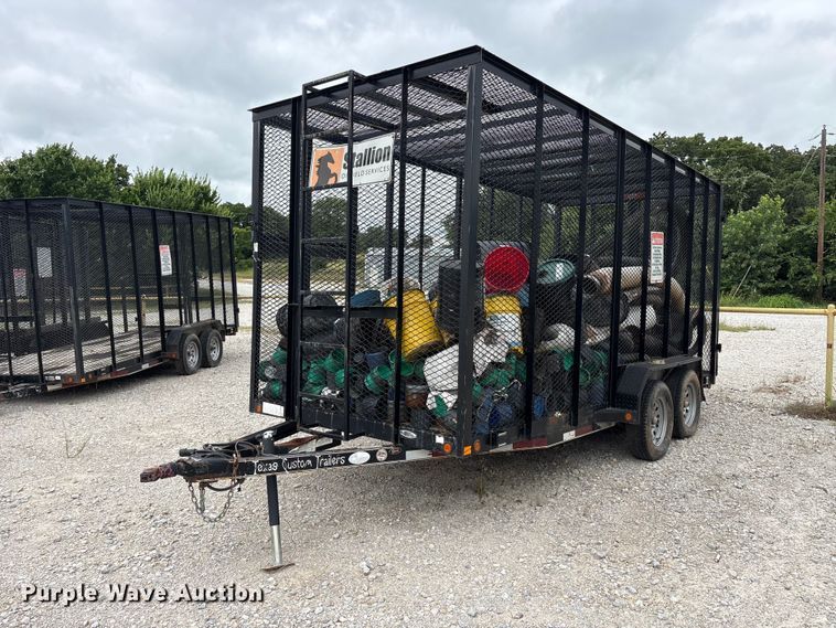 2018 East Texas refuse trailer