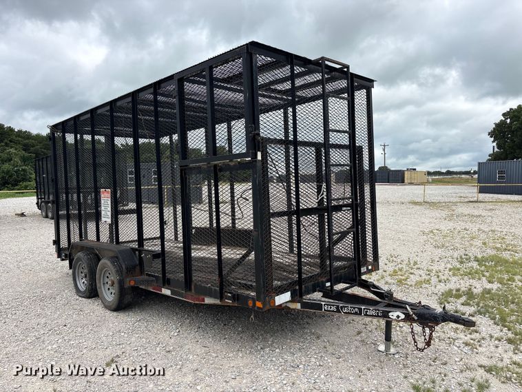 image for item EU5676 2018 East Texas refuse trailer