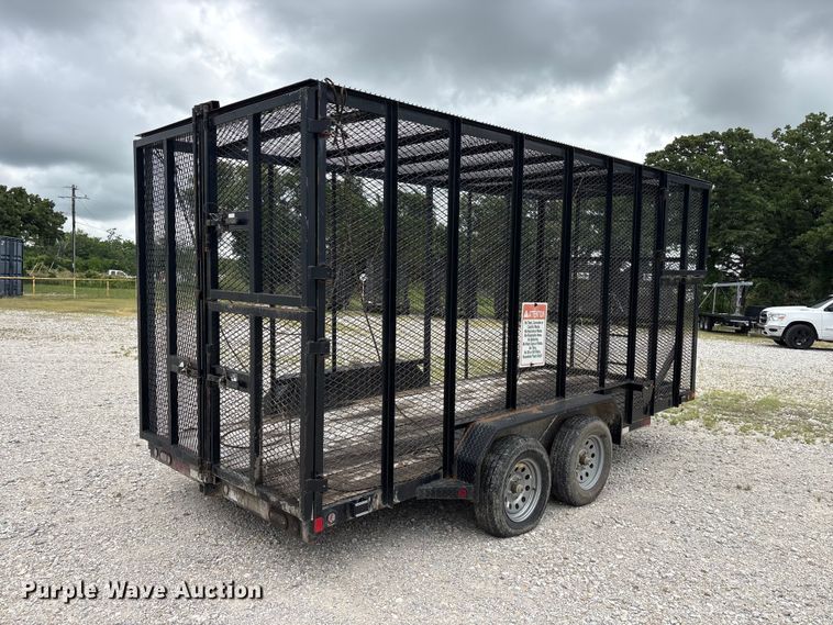 image for item EU5676 2018 East Texas refuse trailer