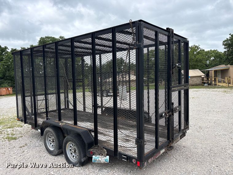 image for item EU5676 2018 East Texas refuse trailer