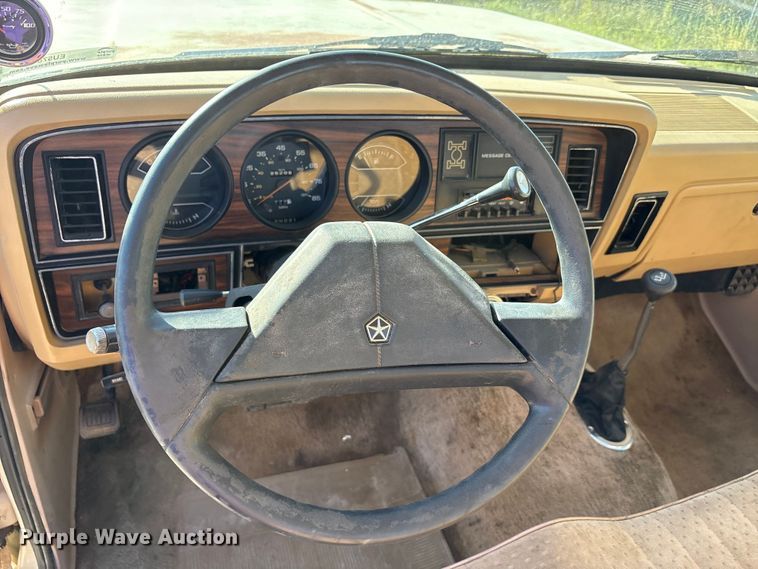 image for item EU5781 1988 Dodge W250 pickup truck