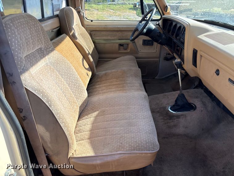 image for item EU5781 1988 Dodge W250 pickup truck