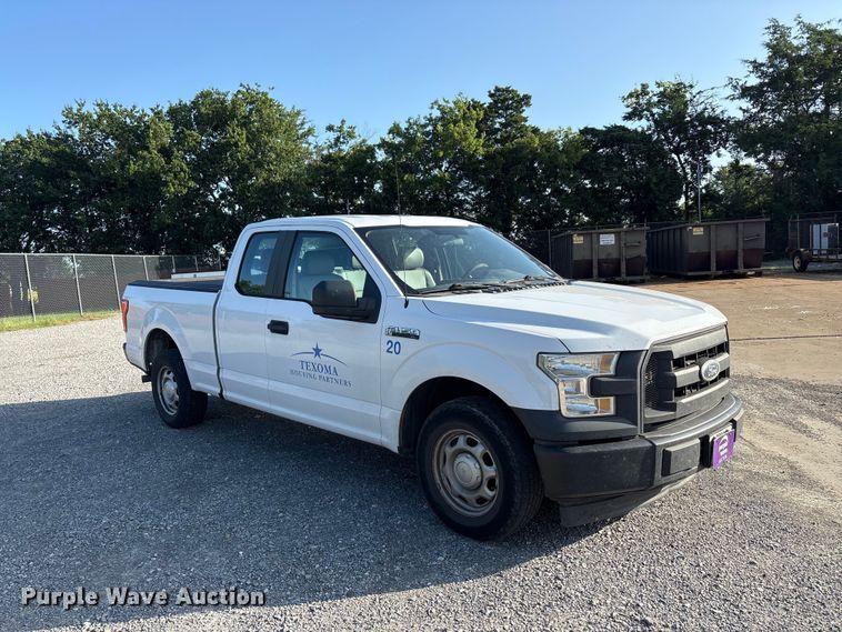 image for item EU5833 2017 Ford F150 Ext. Cab pickup truck