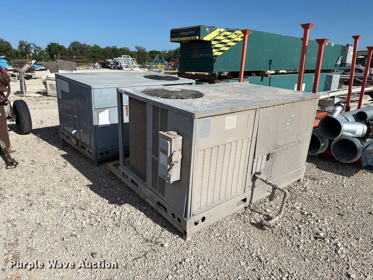 (2) Daikin DSG0600804BXXX 5-ton HVAC units