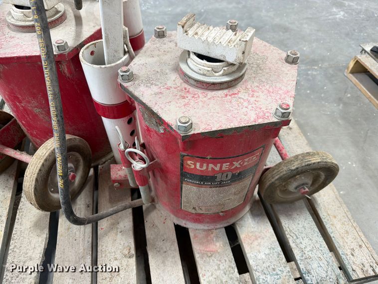 image for item EV2328 (2) Sune X HD 10-ton Portable air lift jacks