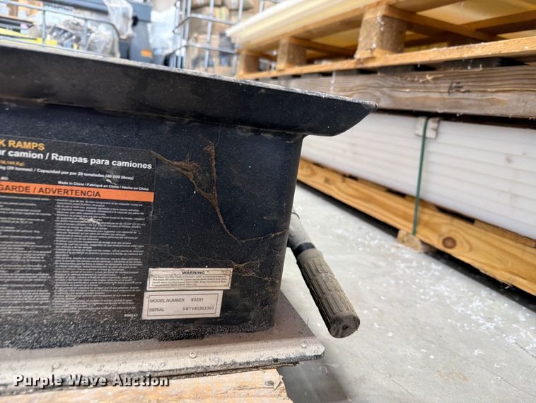 image for item EV2329 (2) Omega Lift 93201 wide truck ramps