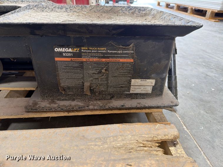 image for item EV2329 (2) Omega Lift 93201 wide truck ramps