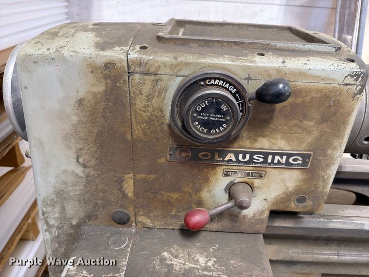 image for item EV2332 Clausing 6913  metal lathe