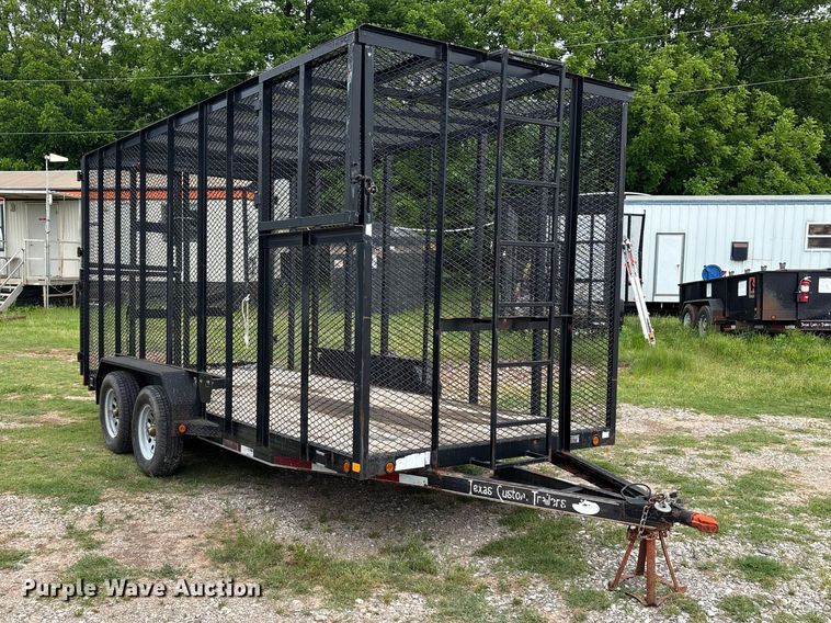 image for item EW1565 2018 East Texas Trailer refuse trailer