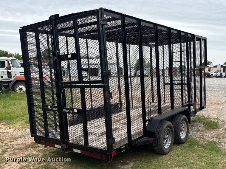 image for item EW1565 2018 East Texas Trailer refuse trailer