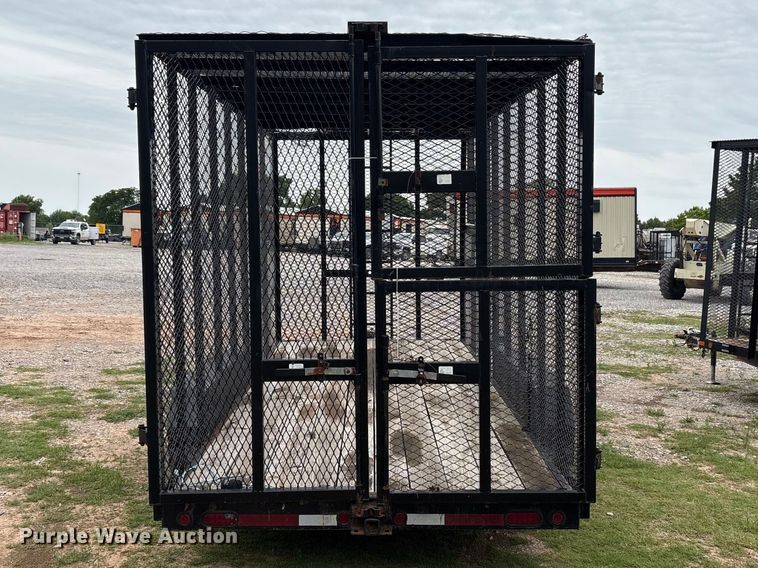 image for item EW1565 2018 East Texas Trailer refuse trailer