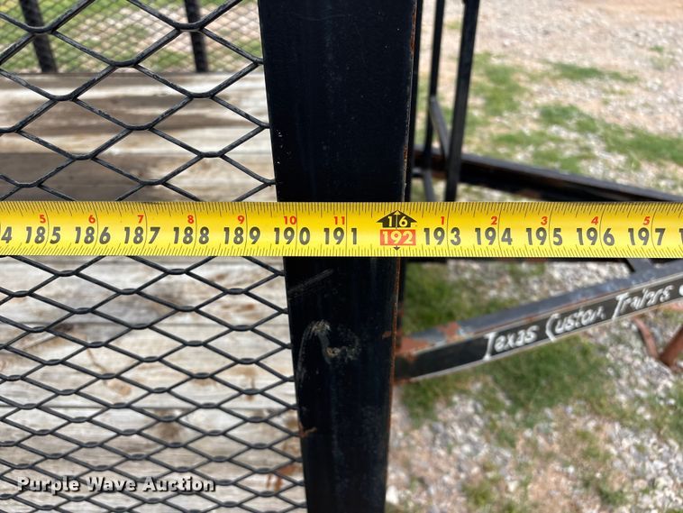 image for item EW1565 2018 East Texas Trailer refuse trailer