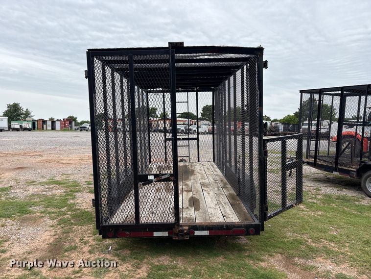 image for item EW1565 2018 East Texas Trailer refuse trailer