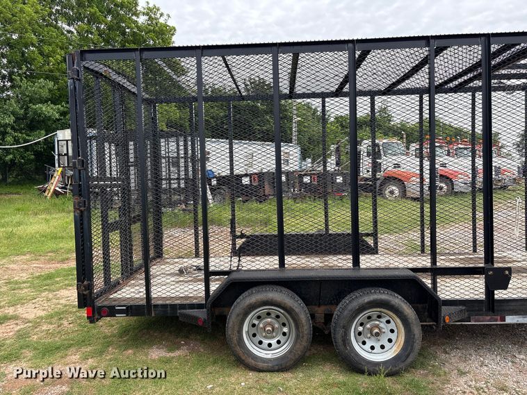image for item EW1565 2018 East Texas Trailer refuse trailer