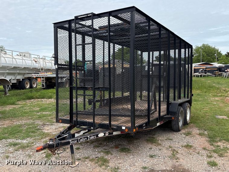 2018 East Texas Trailer refuse trailer