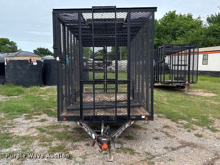 image for item EW1566 2018 East Texas Trailer refuse trailer