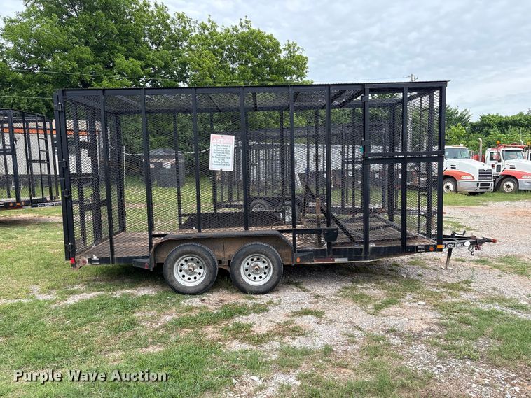 image for item EW1566 2018 East Texas Trailer refuse trailer