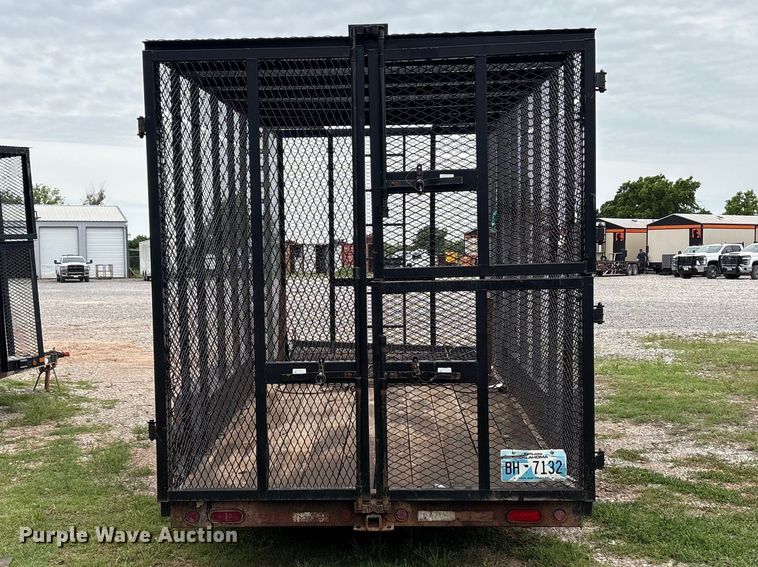 image for item EW1566 2018 East Texas Trailer refuse trailer