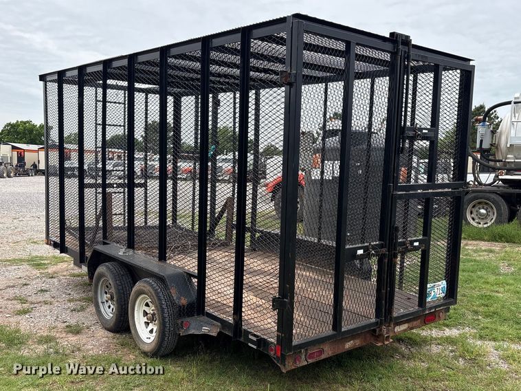 image for item EW1566 2018 East Texas Trailer refuse trailer