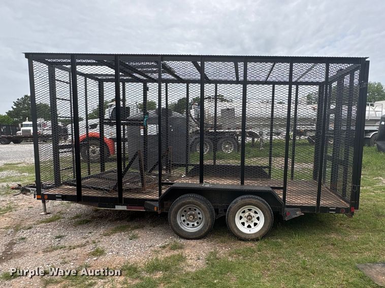 image for item EW1566 2018 East Texas Trailer refuse trailer
