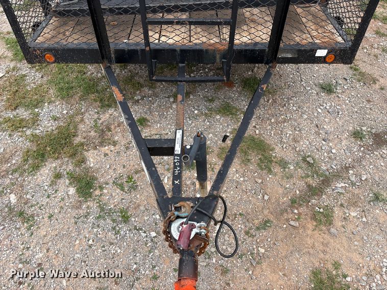 image for item EW1566 2018 East Texas Trailer refuse trailer
