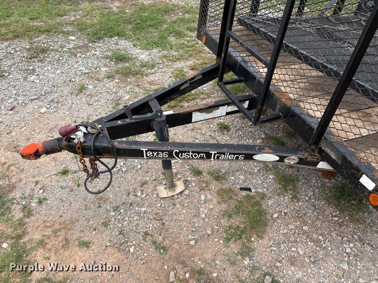 image for item EW1566 2018 East Texas Trailer refuse trailer