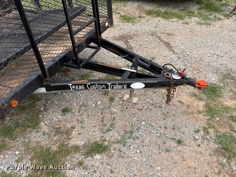 image for item EW1566 2018 East Texas Trailer refuse trailer