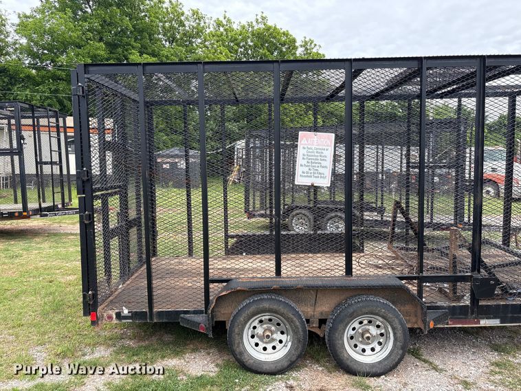 image for item EW1566 2018 East Texas Trailer refuse trailer