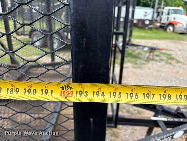image for item EW1566 2018 East Texas Trailer refuse trailer