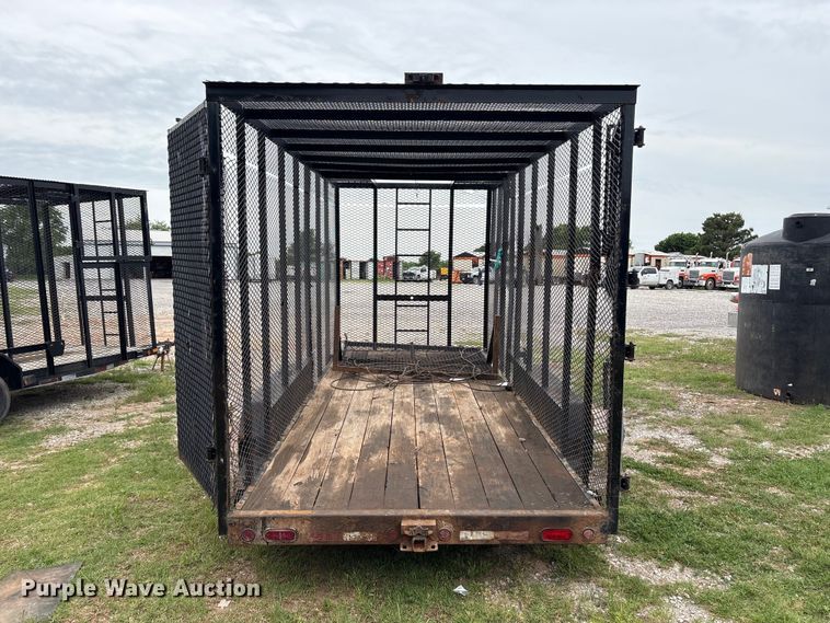 image for item EW1566 2018 East Texas Trailer refuse trailer