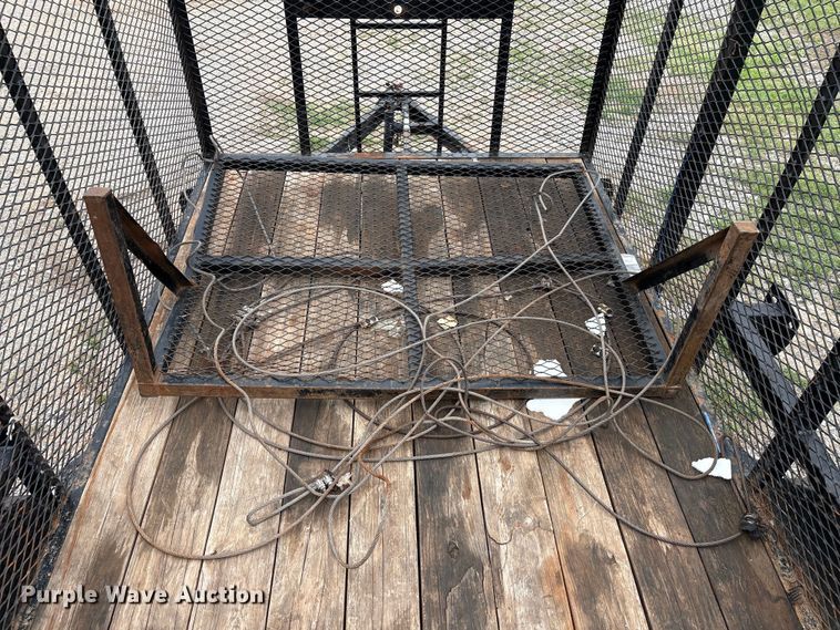 image for item EW1566 2018 East Texas Trailer refuse trailer