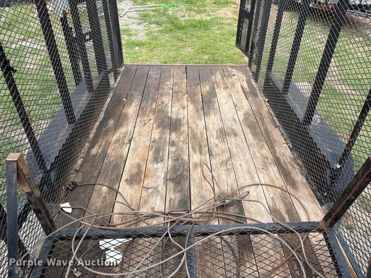 image for item EW1566 2018 East Texas Trailer refuse trailer