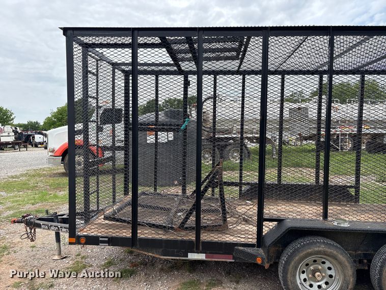 image for item EW1566 2018 East Texas Trailer refuse trailer