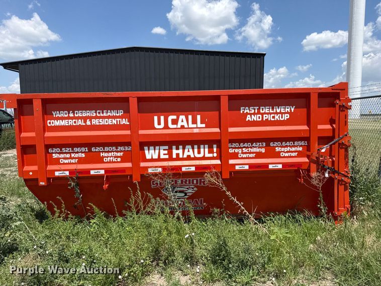 image for item EW4054 Roll-off dumpster