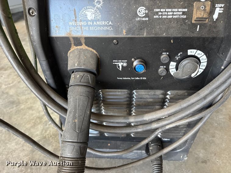 image for item EW4059 Forney 270 MIG welder