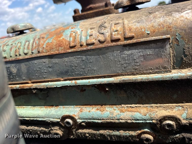image for item EW4962 Detroit Diesel 617-N engine