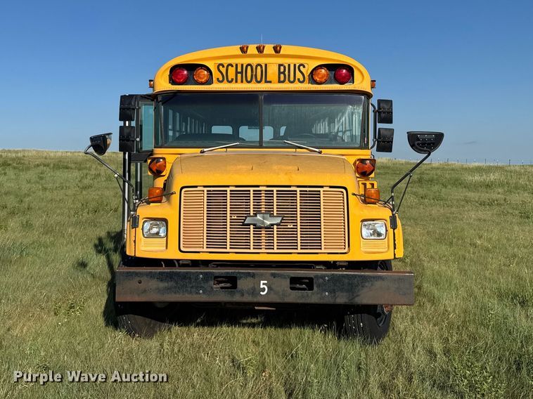 image for item EW4971 1996 Blue Bird school bus