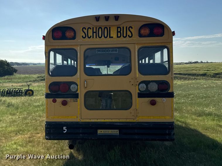 image for item EW4971 1996 Blue Bird school bus