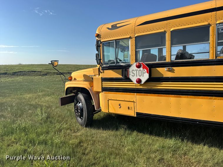 image for item EW4971 1996 Blue Bird school bus