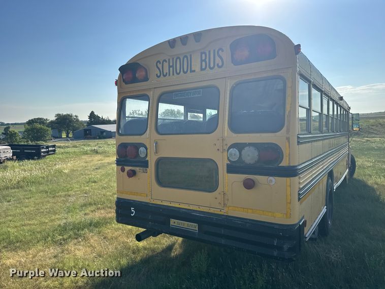 image for item EW4971 1996 Blue Bird school bus