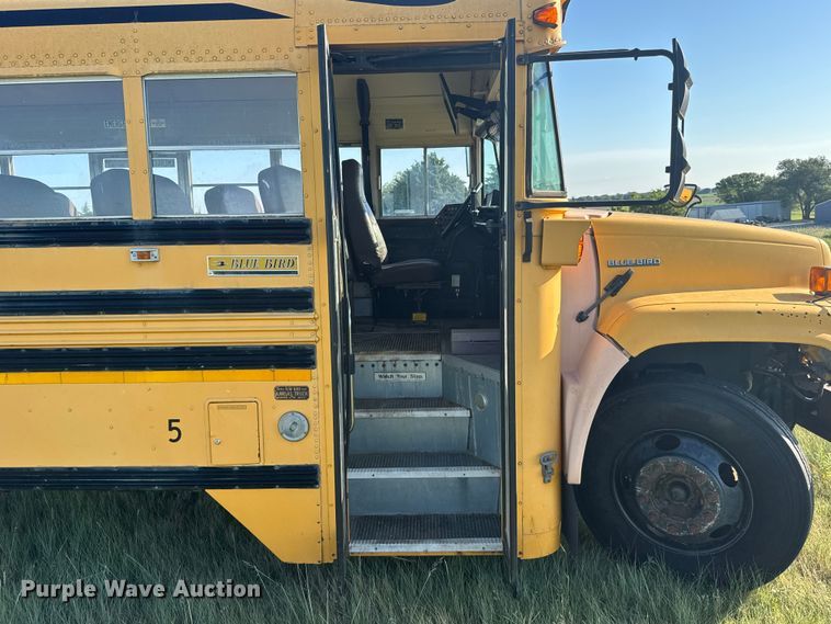 image for item EW4971 1996 Blue Bird school bus