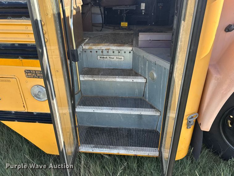image for item EW4971 1996 Blue Bird school bus